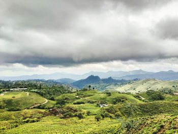 A beautiful view of mountain