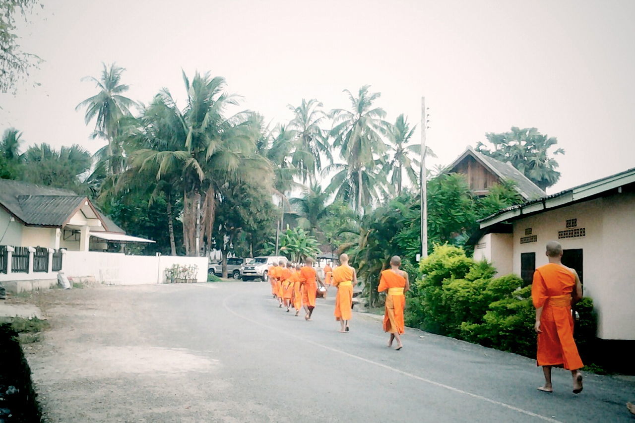 Orange robes