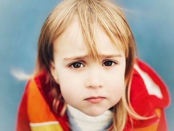 Close-up of young woman