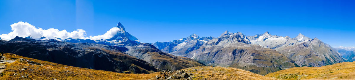 Panoramic view of mountains 