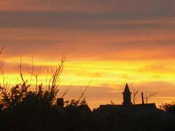 Scenic view of sky at sunset