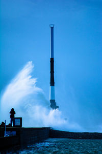 Lighthouse on beach