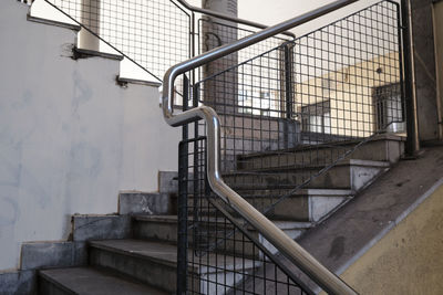 Staircase in city