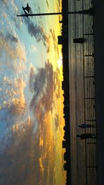 Scenic view of sky at sunset