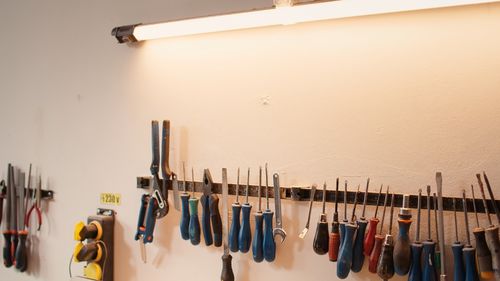 Close-up of machinery