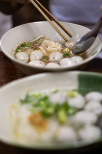 Close-up of food in bowl