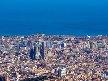 Aerial view of city