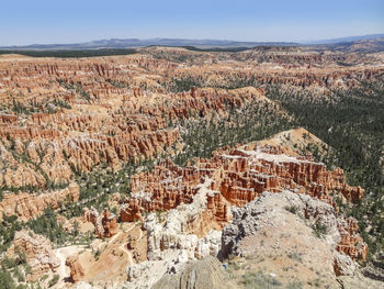 Aerial view of landscape