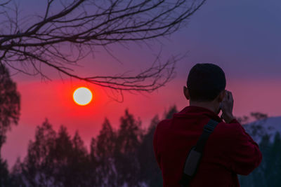 Shooting sunrise 