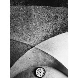 High angle view of wall