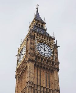 Low angle view of big ben