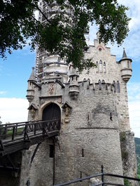 Low angle view of historical building against sky