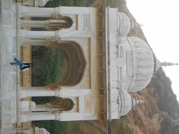 Low angle view of a temple