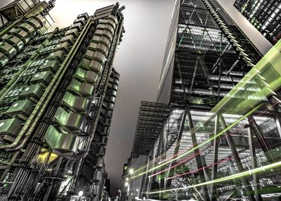 Low angle view of modern building
