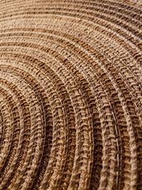 Full frame shot of wicker basket