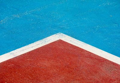 Full frames shot of basketball court