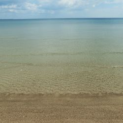 horizon over water