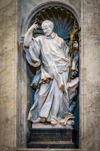 Statue of buddha in temple