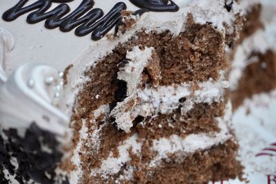 Close-up of cake