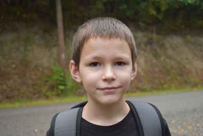 Portrait of boy