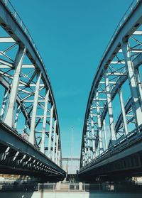 Low angle view of bridge