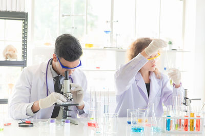 Young woman looking at camera