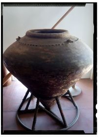 Close-up of food on table