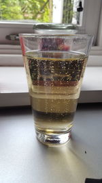 Close-up of drink on table