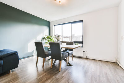 Interior of dining room