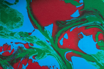 Full frame shot of multi colored painting