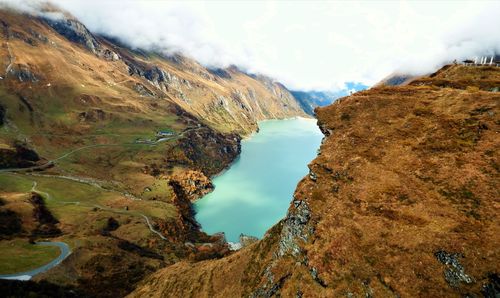 Panoramic view of landscape against sky