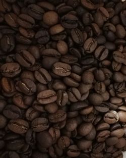 Full frame shot of coffee beans