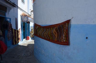 Panoramic view of built structure against sky