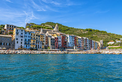 Waterfront of the village of porto venere