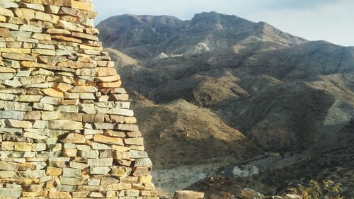 Scenic view of mountains