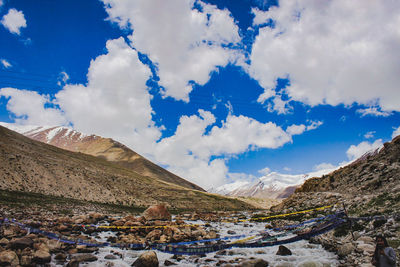 Panoramic view of landscape against sky