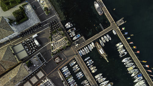 Lake garda bardolino from above