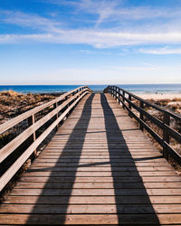 Boardwalk to the sea 