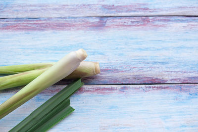 Close-up of food on table