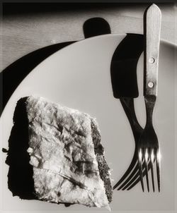 Close-up of food on table