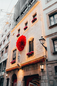 Low angle view of old building