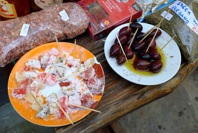 Close-up of food in bowl