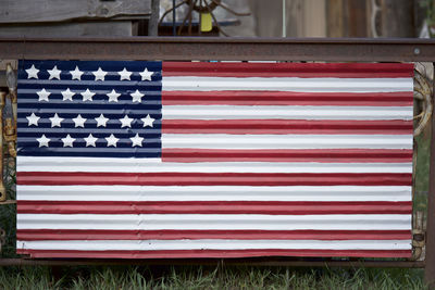 Close-up of flag