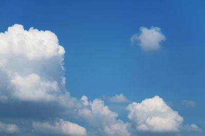 Low angle view of clouds in sky