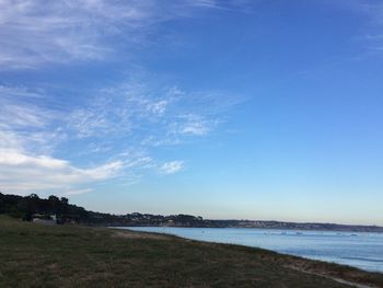 Scenic view of beach