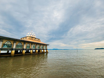 Al-hussain mosque at kuala perlis, perlis, malaysia