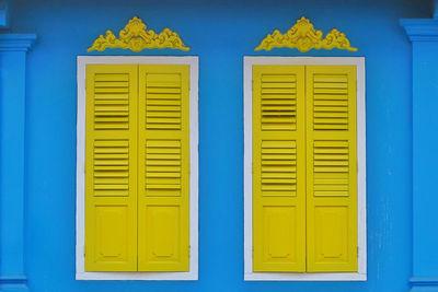 Close-up of doors