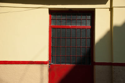 Close-up of window