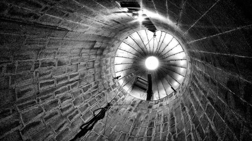 Close-up of illuminated lamp