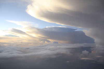 Low angle view of cloudscape